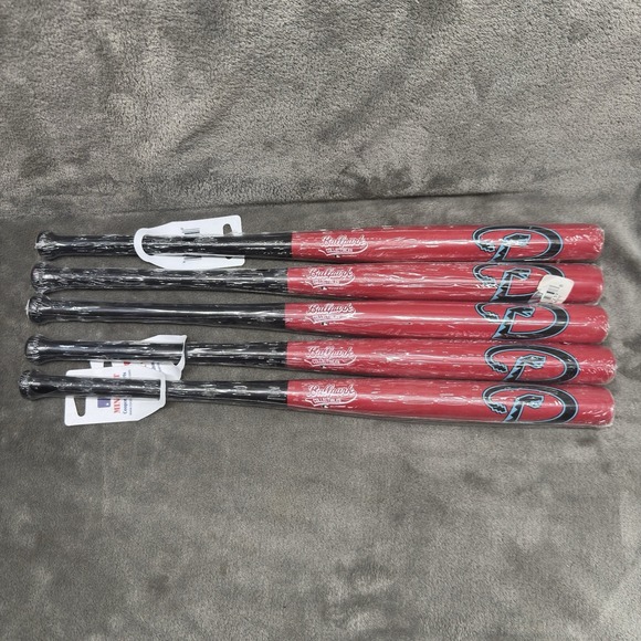 Ballpark Collectibles Other - Souvenir Mini 18" Arizona Diamondbacks Baseball Bat Red Black Snake D Lot Of 5